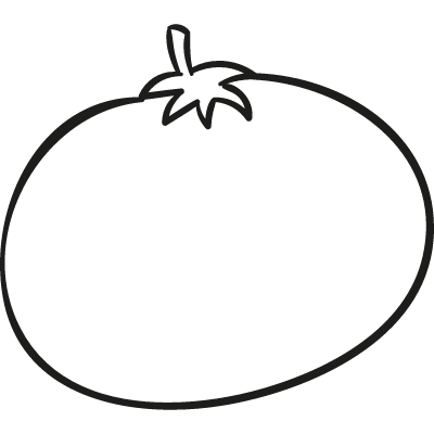 Fresh Tomato vector logo