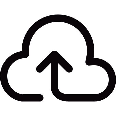 Upload to the Cloud vector logo