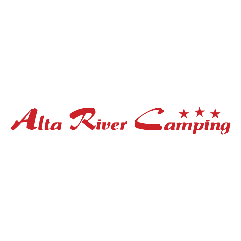 Alta River Camping vector