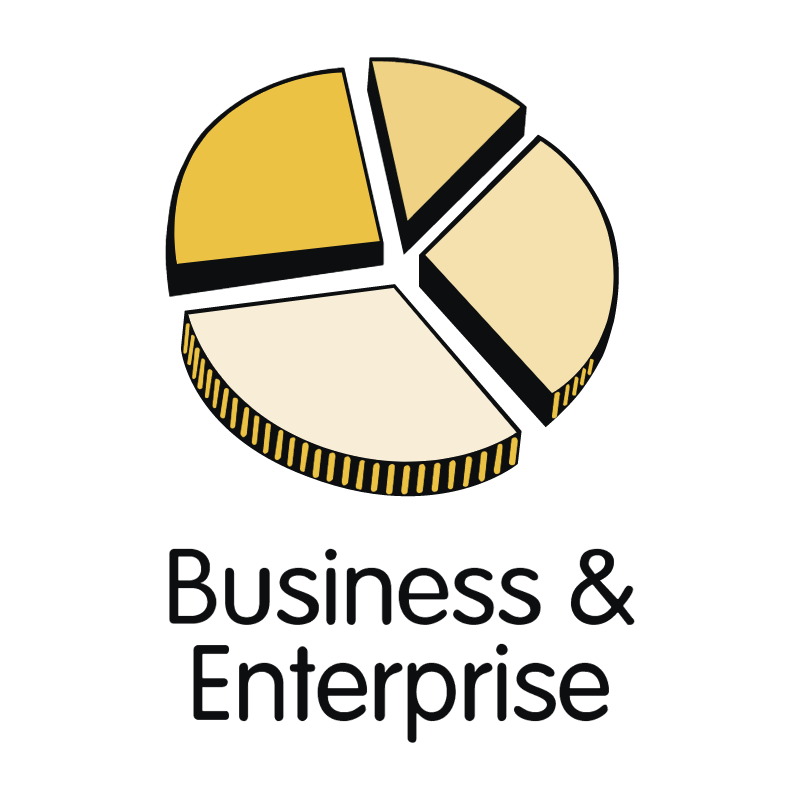 Business & Enterprise Colleges vector