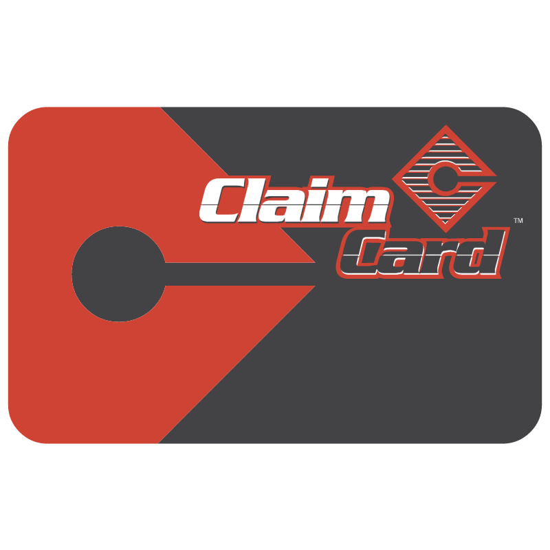 Claim Card vector