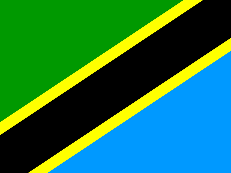 Flag of Tanzania vector