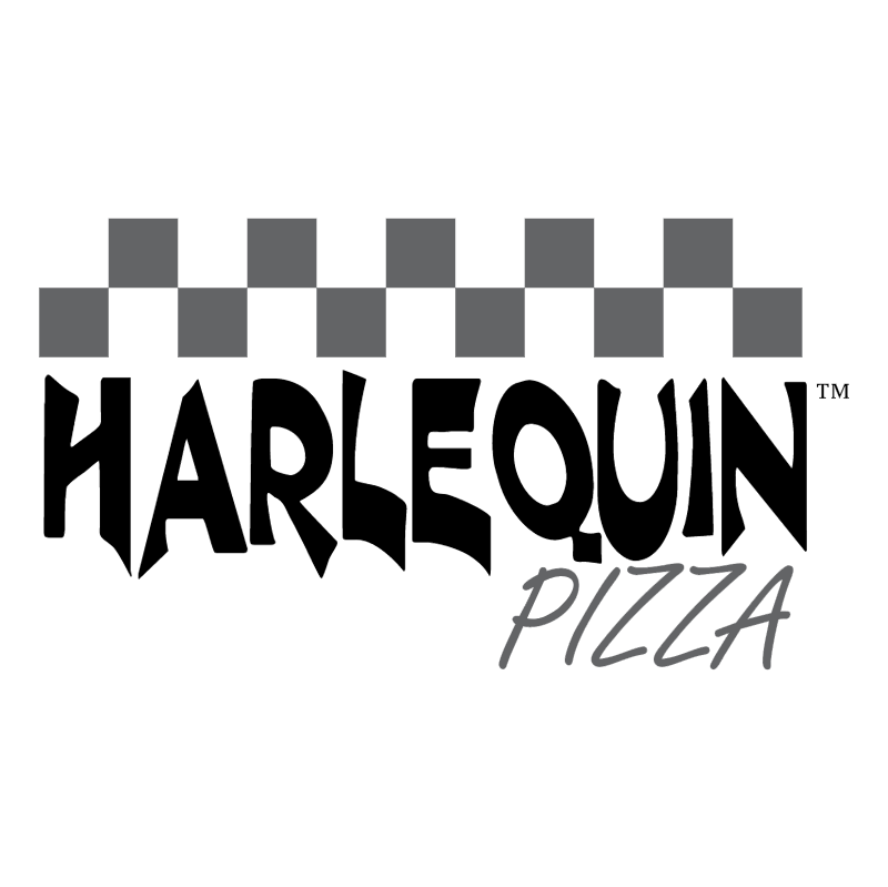 Harle Quin Pizza vector logo