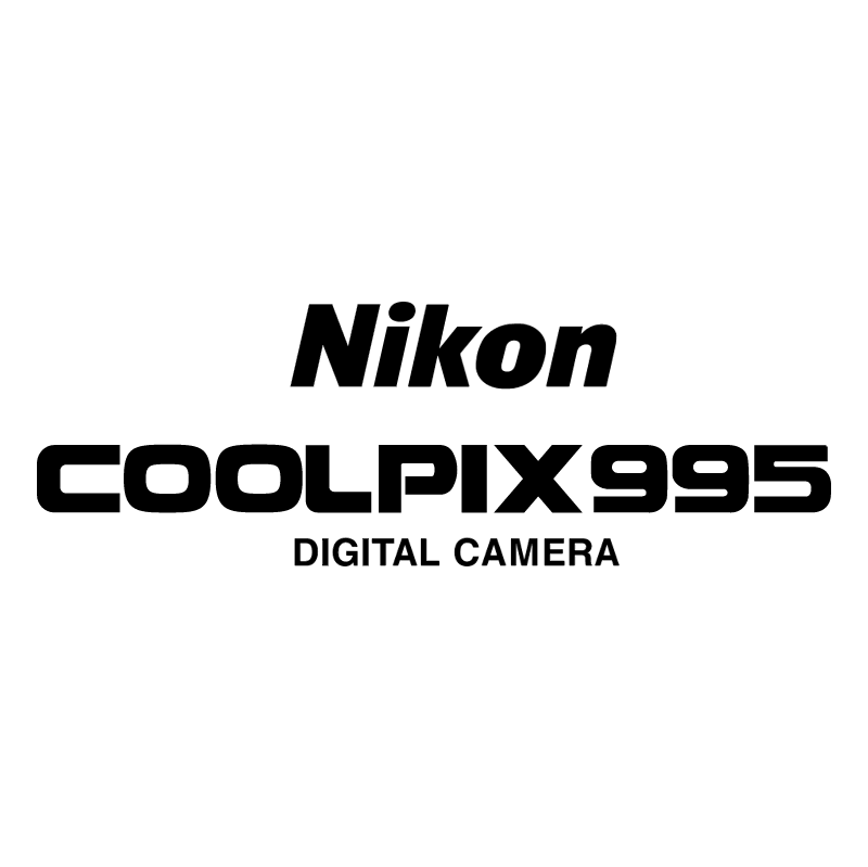 Nikon Coolpix 995 vector logo