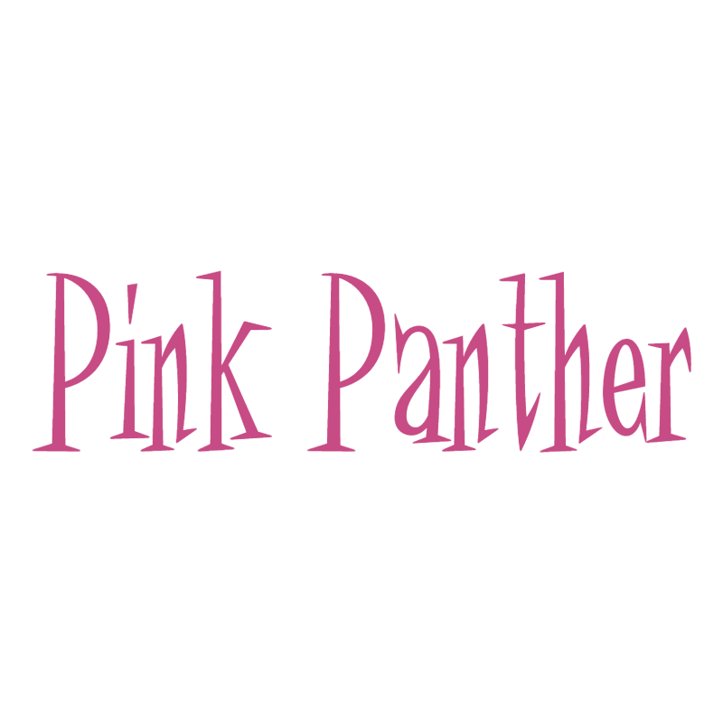 Pink Panther vector logo