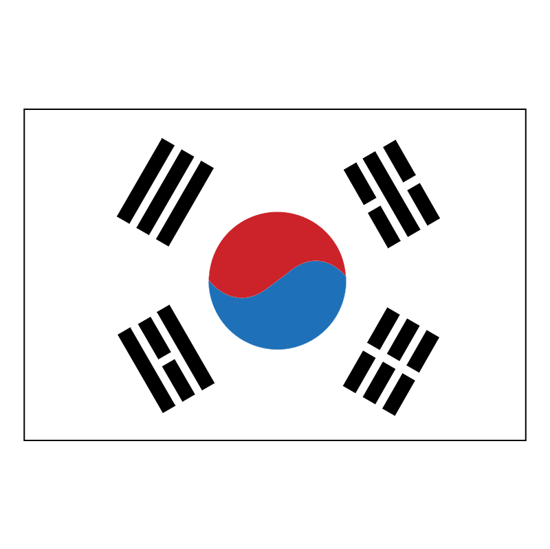 South Korea vector