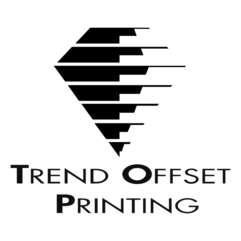 Trend Offset Printing vector logo