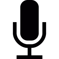RAdio Microphone vector