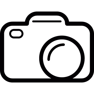 Vintage Digital Photo camera vector logo
