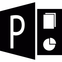 Microsoft PowerPoint logo vector