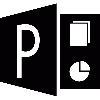 Microsoft PowerPoint logo vector logo