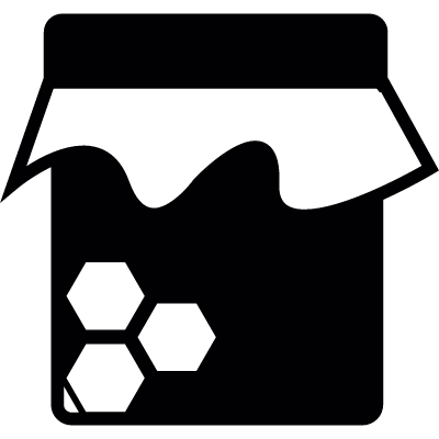 Honey Jar vector logo