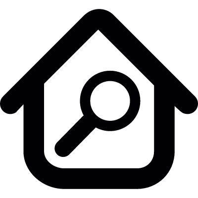 House searcher vector logo