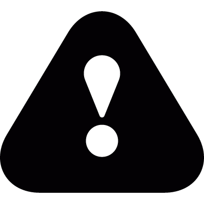 Warning vector logo