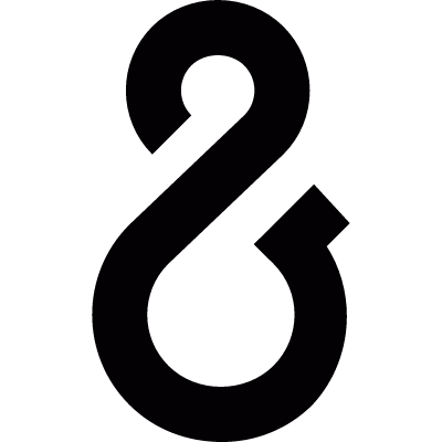 Ampersand symbol vector logo