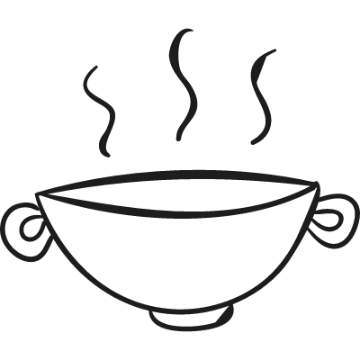 Hot Soup vector logo