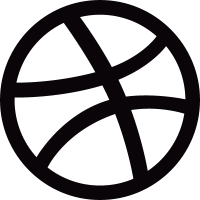 Dribble Logo vector