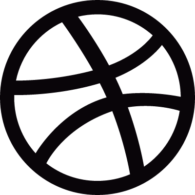 Dribble Logo vector logo