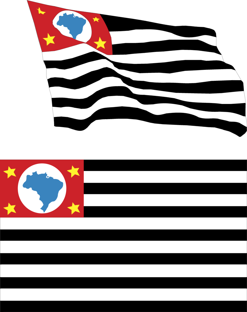 Bandeiras sp vector logo