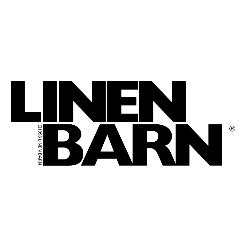 Linen barn vector logo