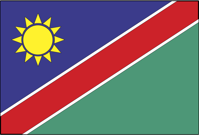 namibia vector
