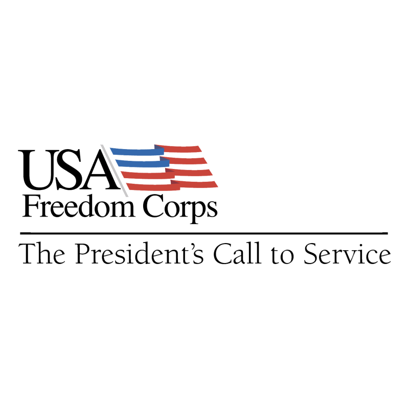 USA Freedom Corps vector logo