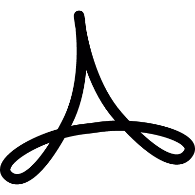 Adobe reader Symbol vector logo