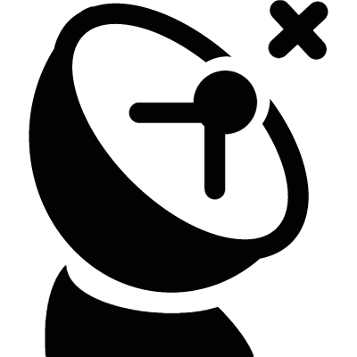 Satellite Dish vector logo