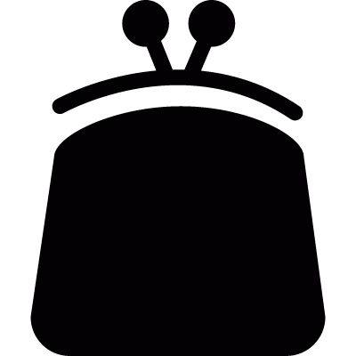 Women purse vector logo
