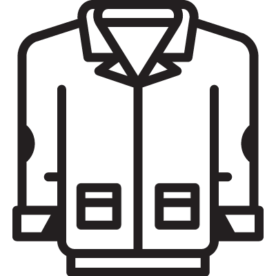 Men Jacket vector logo