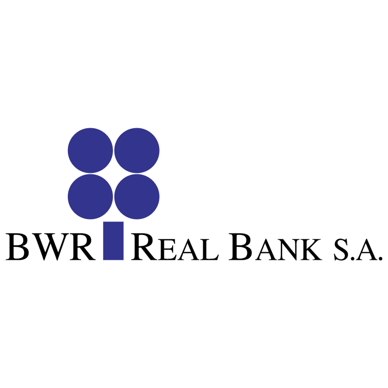 BWR Real Bank vector logo
