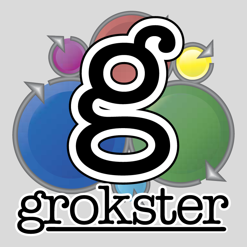Grokster vector logo