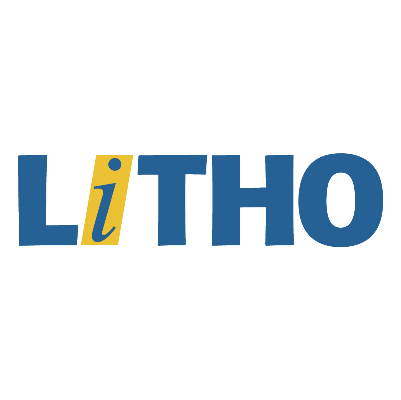 Litho vector logo
