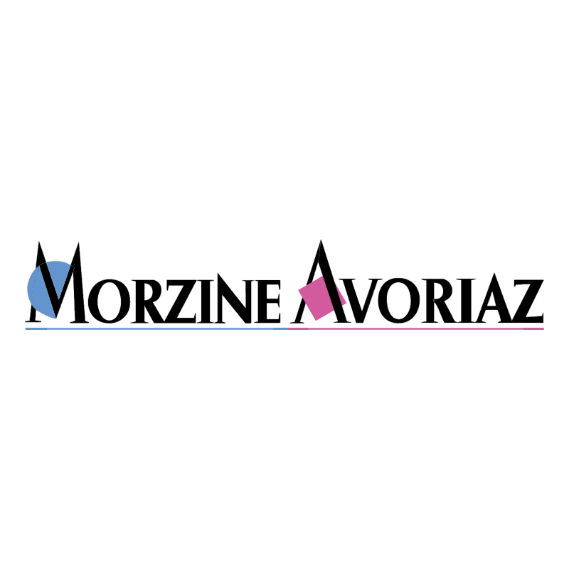 Morzine Avoriaz vector logo