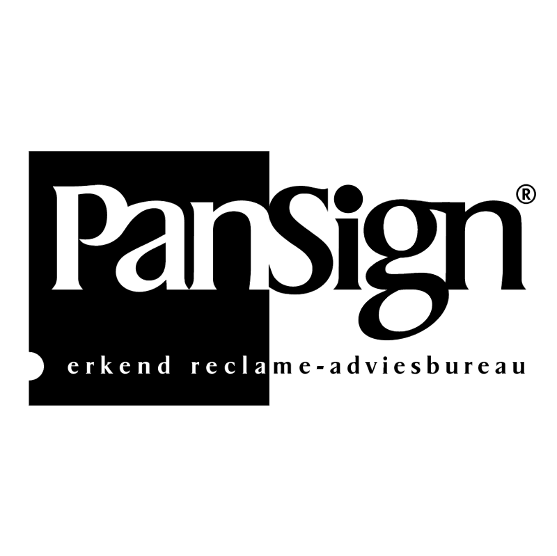 PanSign Reclame vector logo