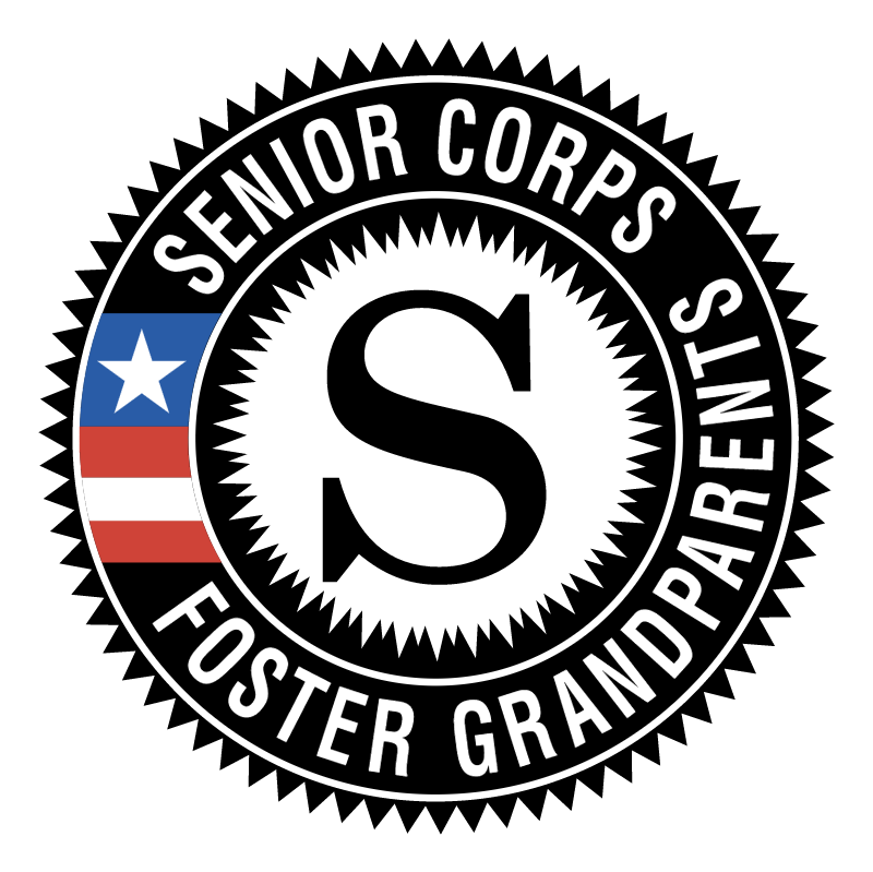 Senior Corps Foster Grandparents vector