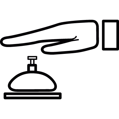 Ring the bell vector logo