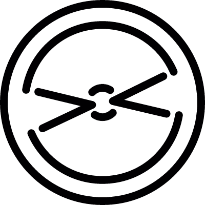Car Wheel vector logo