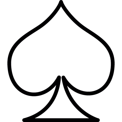 Spades, IOS 7 interface symbol vector logo