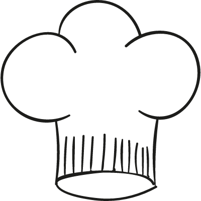 Chef Hat vector logo