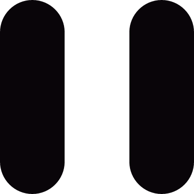 Pause Button vector logo