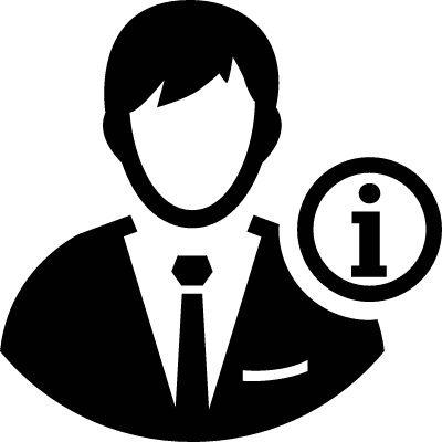 User Info vector logo