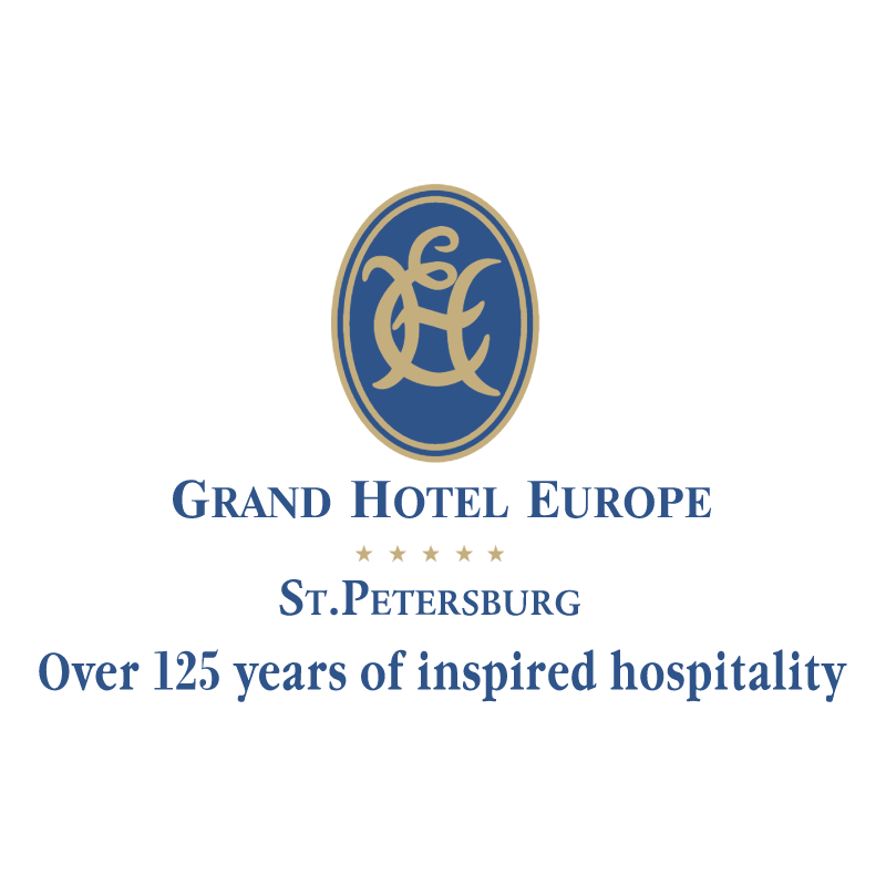 Grand Hotel Europe St Petersburg vector logo
