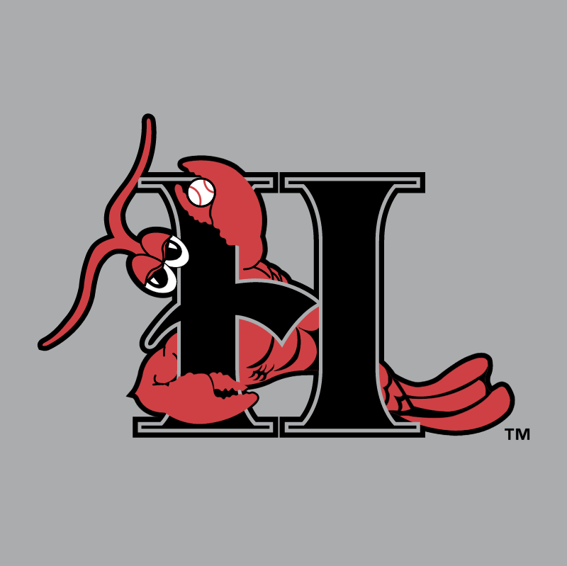 Hickory Crawdads vector logo