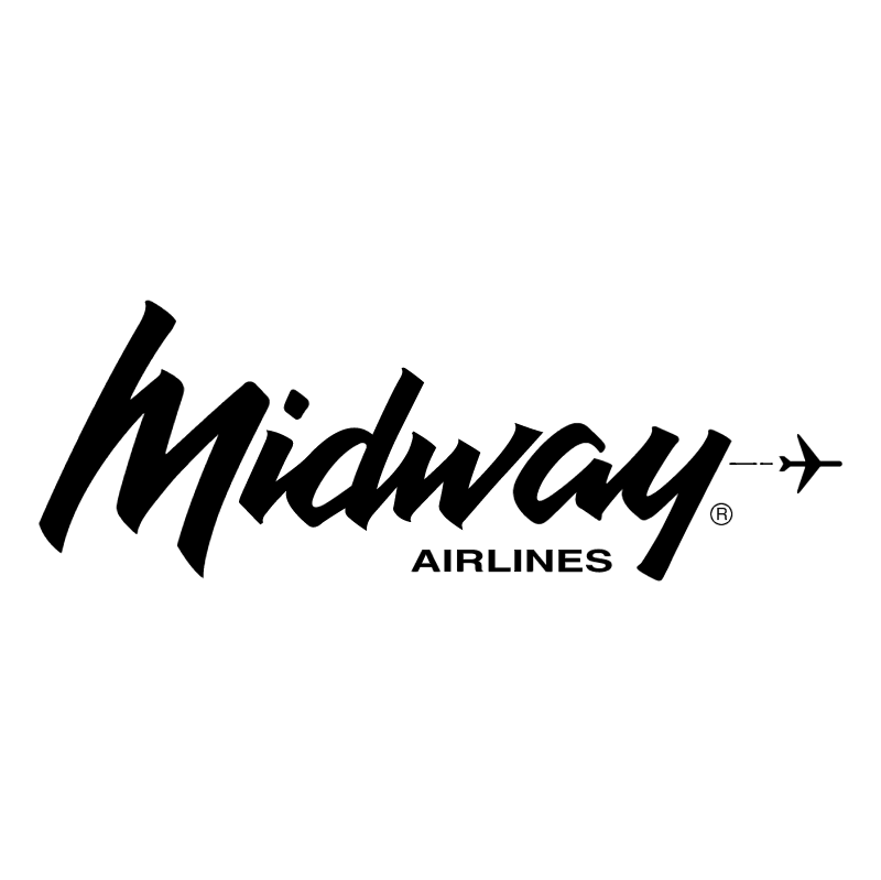 Midway Airlines vector