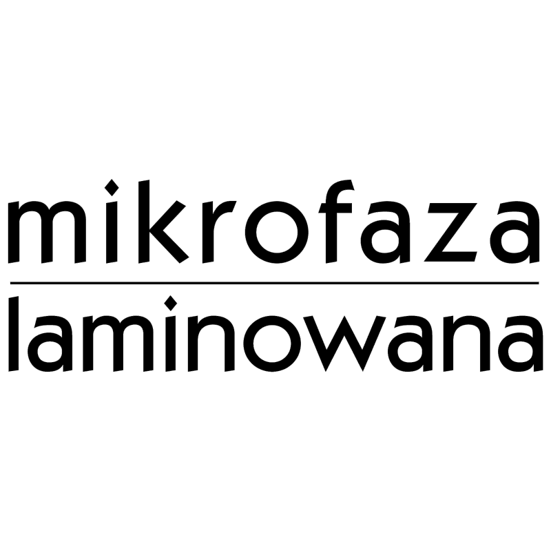 Mikrofaza Laminowana Alpinus vector logo