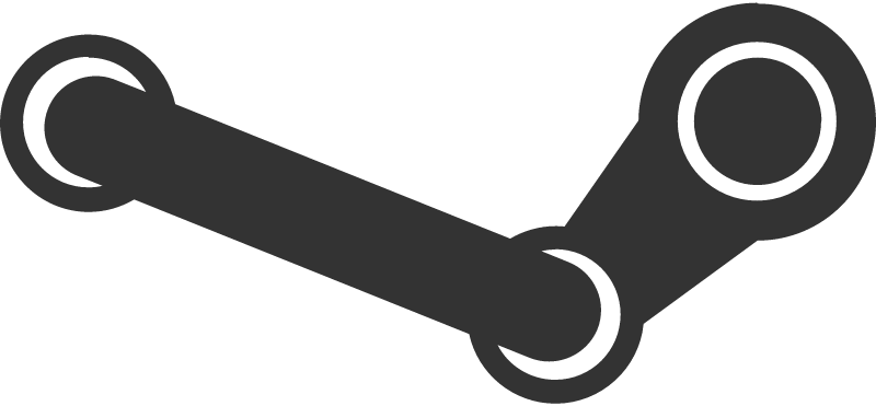 Steam icon vector