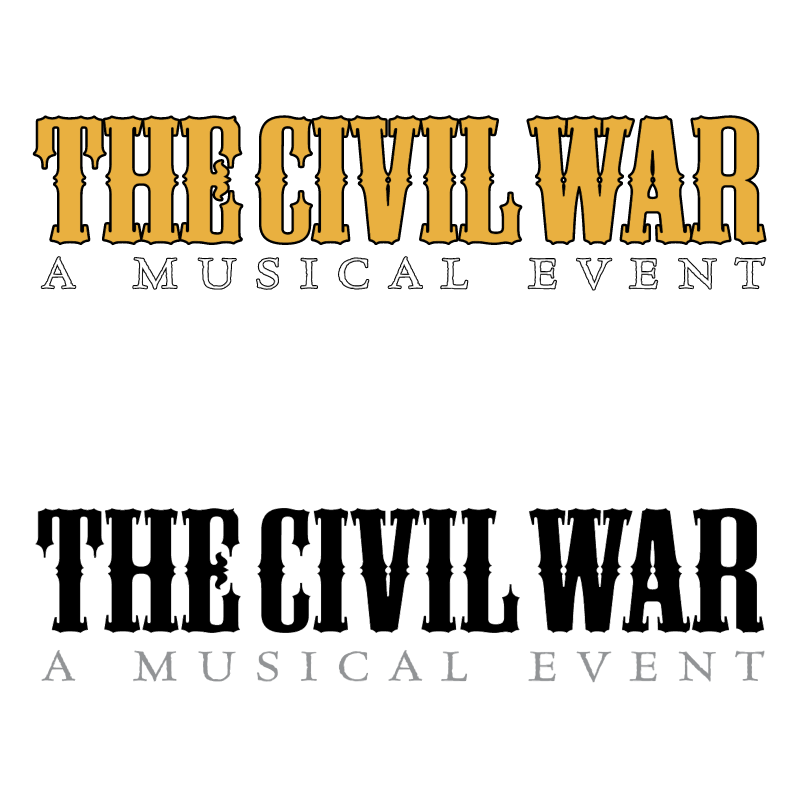 The Civil War vector logo