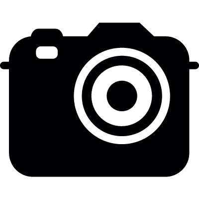 Reflex Photo camera vector logo