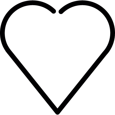 Line Heart vector logo